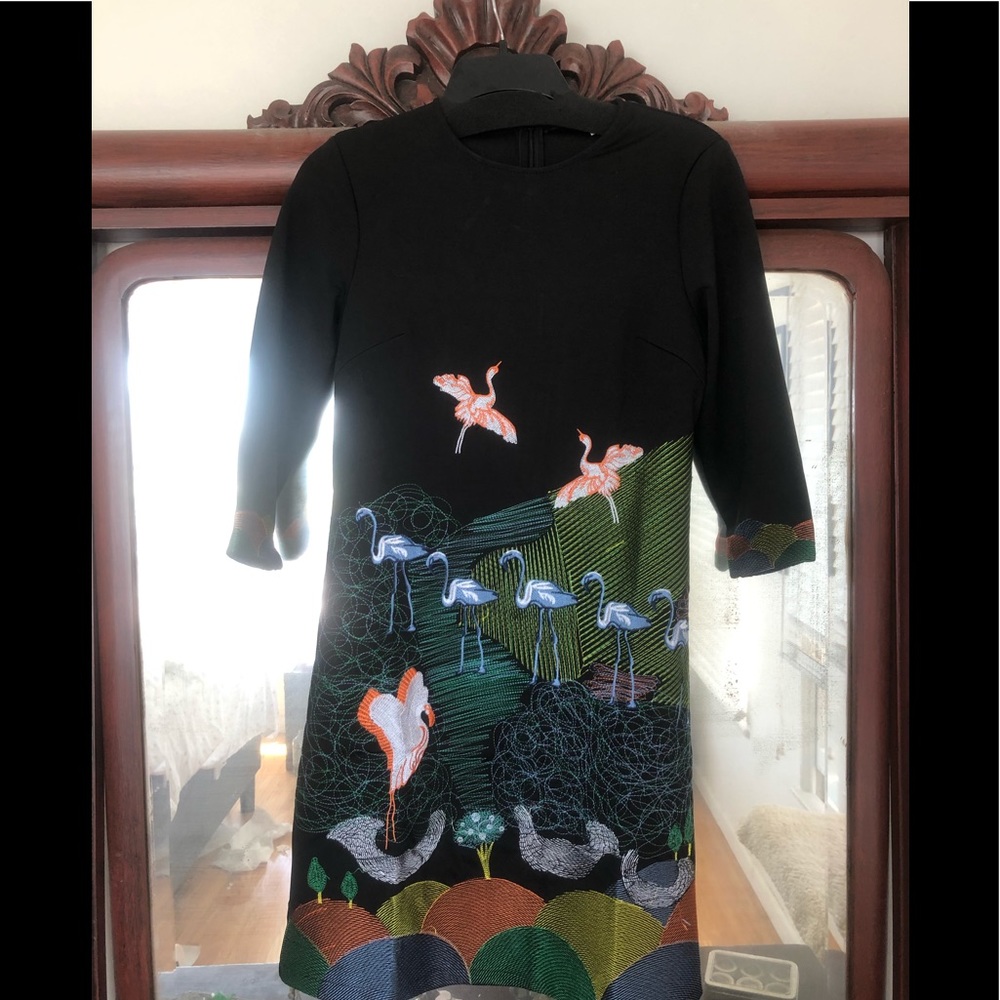 Flamingo dress